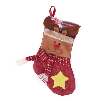 

Plaid Supplies Christmas Decorations Commodity Gift Bag Stocking