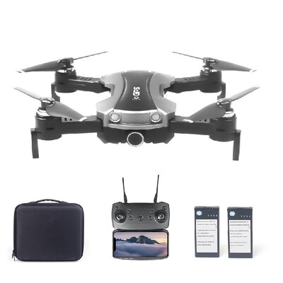 

65G GPS RC Drone with Camera 2K 5G Wifi FPV Foldable RC Quadcopter Follow Me Altitude Hold Drone with 3 Battery