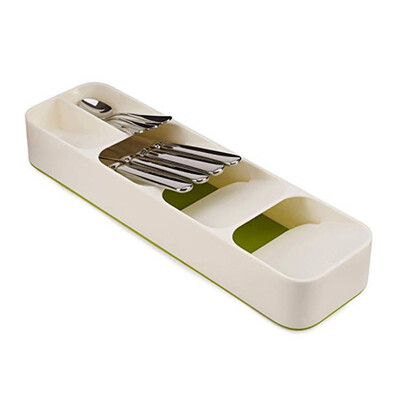 

Kitchen Knife Fork Storage Box Tableware Spoon Separation Finishing Drawer Organizer Tray
