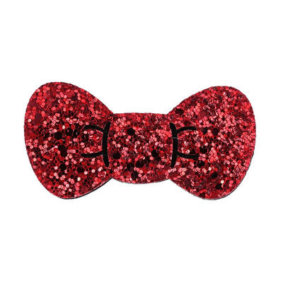 

Glitter Sequins Kids Baby Girls Bowknot Barrettes Hair Clip Party Hairpins