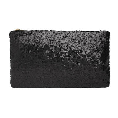 

Fashion Women Sequins Clutch Bag Retro Evening Party Glitter Envelope Bag