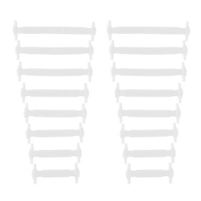 

8 Pairs Silicone Sports No Tie Shoe Lace Shoelaces Men Women Lacing Shoes