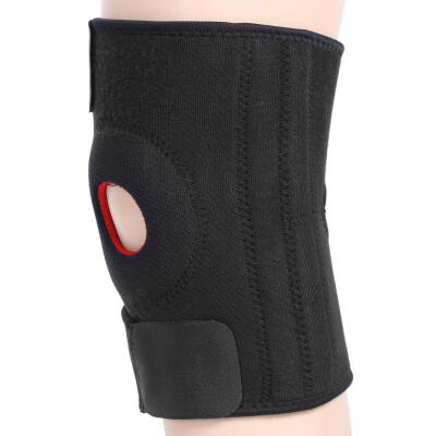 

Greensen Durable Knee Support Brace Breathable Anti-slip Protector 2 Hook&Loop Straps For Outdoors