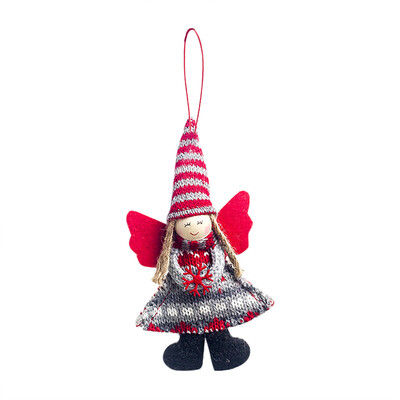

〖Follure〗Lovely Christmas Tree Decorations Cloth Doll Pendant Hanging Party Home