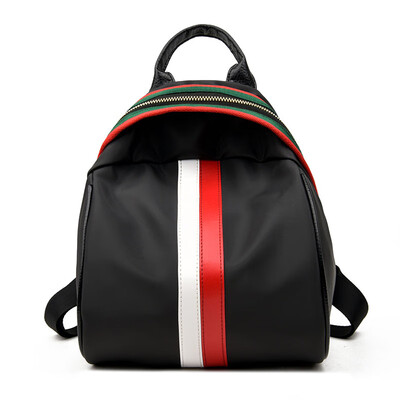 

Colored double shoulder bag mini bag casual backpack Oxford cloth girl cute light travel womens bag