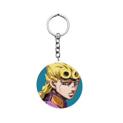 

CAR-TOBBY Anime Jojo Bizarre Adventure Keychain Cosplay Prop Accessories Key Ring Jewelry Pendant