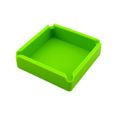 

〖Follure〗Premium Silicone Rubber High Temperature Heat Resistant Square Design Ashtray