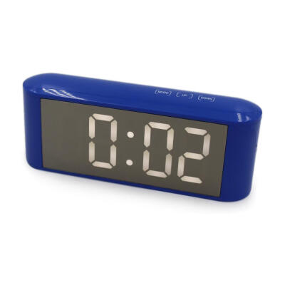 

LED Mirror Touch Alarm Clock Cosmetic Mirror Digital Clock for Home Decor