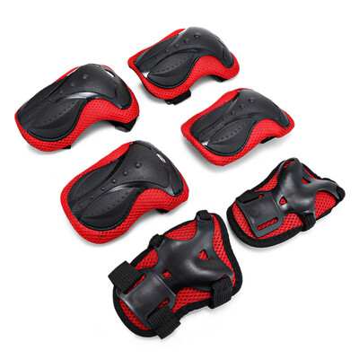 

6PCS Skating Protective Gear Wrist Knee Pad Elbow Guard