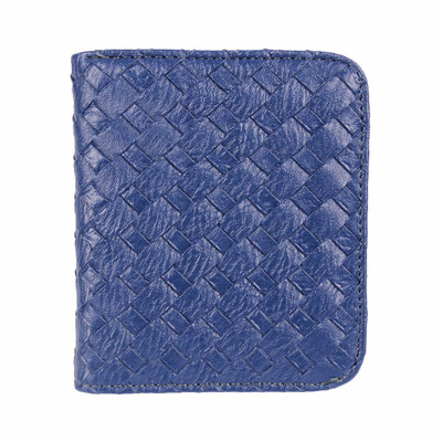 

Tailored Women Weave Pattern Coin Purse Short Wallet Card Holders Handbag BU
