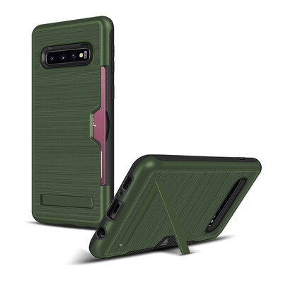 

Hybrid Bumper Case Samsung Galaxy S10 Card Holder TPU Cover Samsung S10 Samsung Galaxy S10 SM-G973FDS SM-G973X Stand Case 61"