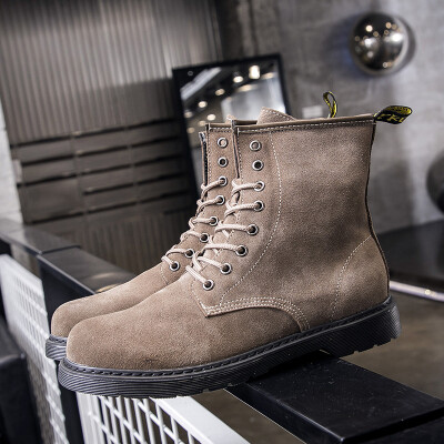 

Martin shoes British round head fashion motorcycle boots trend Martin Martin shoes fashion breathable casual male Martin shoes