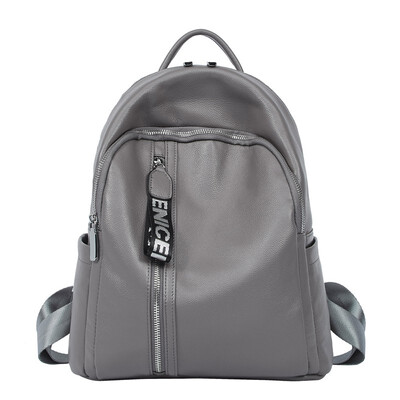 

2009 New Cowhide Leisure Womens Backpack Baitie College Wind Shoulder Bag