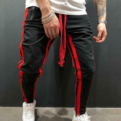 

Men Sports Gym Pants Slim Fit Running Joggers Casual Long Trousers Sweatpants