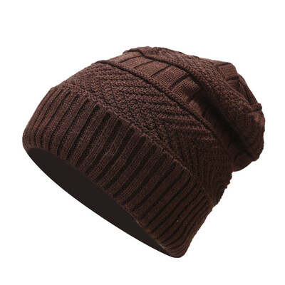 

Tailored Men Women Winter Down Headgear Solid Color Pile Cap Casual Earmuffs Hat
