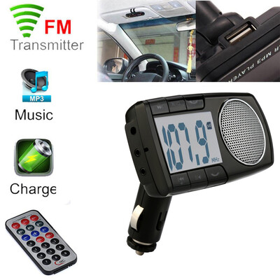 

〖Follure〗Bluetooth Car Kit MP3 Player FM Transmitter Wireless Radio Adapter USB Charge