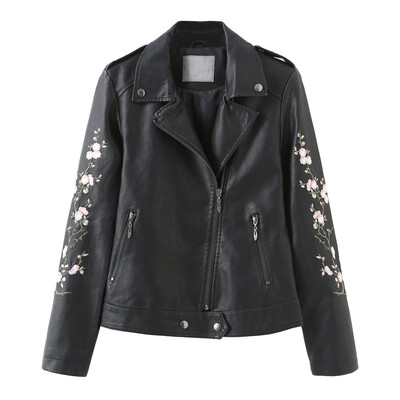 

Toponeto Winter Warm Women Short Coat Leather Jacket Parka Zipper Tops Overcoat Outwear