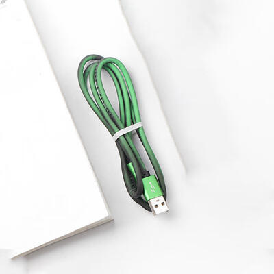 

Color-changing Leather Charging Cable For Apple Android Universal Mobile Phone Data Cable-1m Lightning