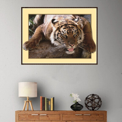 

Gobestart 5D Three-Dimensional Embroidery Painting Rhinestone Pasted DIY Diamond Painting