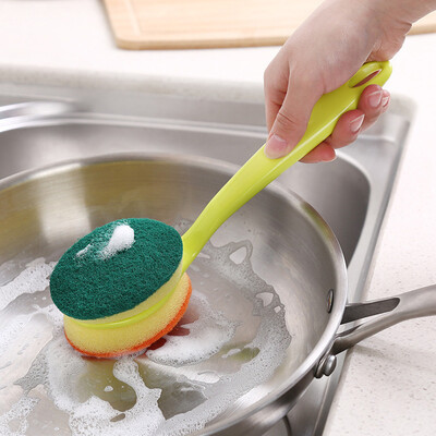 

〖Follure〗Multifunction Kitchen Cleaning Brush Long Handle Dish Washing Brush