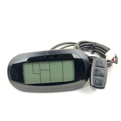 

ABS Electric Bicycle Intelligent Control Panel Meter LCD Display Ebike KT-LCD6