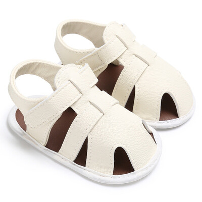 

Fashion Girls Boys Summer Style For Children PU First Walkers Shoes