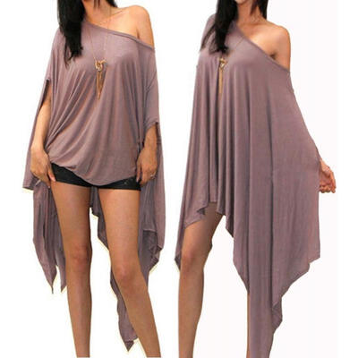 

Women´s Loose Baggy Tunic Batwing Sleeve Tops T-Shirt Blouse Plus size New Fashion