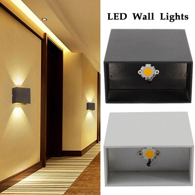 

6W LED Wall Lights Up Down Indoor Modern Sconce Lighting Lamp White Warm Lights