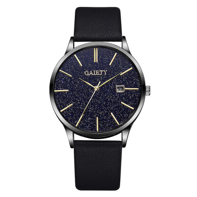 

GAIETY G582 Men\ Watch Slim Multifunction with Calendar Watch