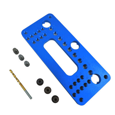 

Gobestart Newly Handle Punching Positioner Aluminum Wood Plank Punch Locator Drill