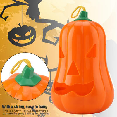 

Halloween Pumpkin Shaped Light with Scary Sound Decorative Lamp Party Supplies Trick Toy PropHalloween Pumpkin Light