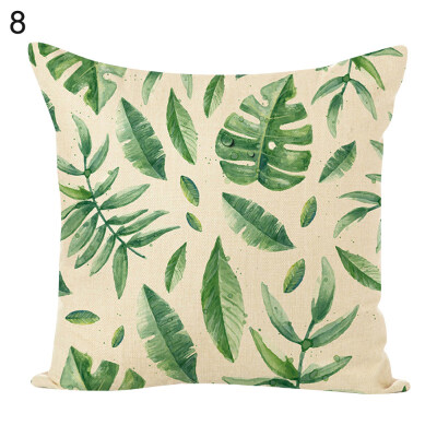 

Sparse Monstera Leaves Square Throw Pillow Case Cushion Cover Sofa Bed Car Decor