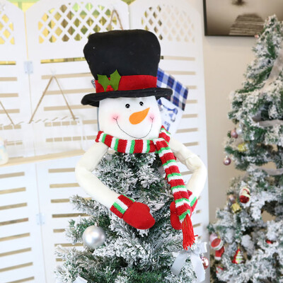 

〖Follure〗Christmas Tree Topper Cute Top Hat Winter Party Tree Decorations Ornament