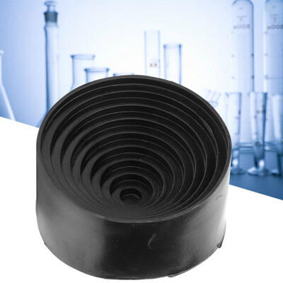 

Greensen Diameter 90mm354in Laboratory Flask Stand Black Rubber Round Flask Support Base