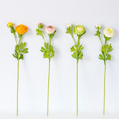 

2 Head Artificial Rose Bouquet Fake Flowers Wedding Party Home Decoration