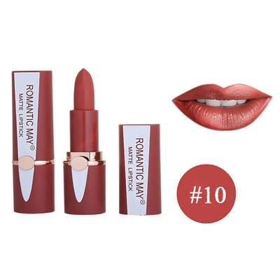 

Natural Waterproof Matte Velvet Glossy Lip Gloss Lipstick Lip Sexy Red Lip Tint 12 Colors Women Fashion Makeup Gift
