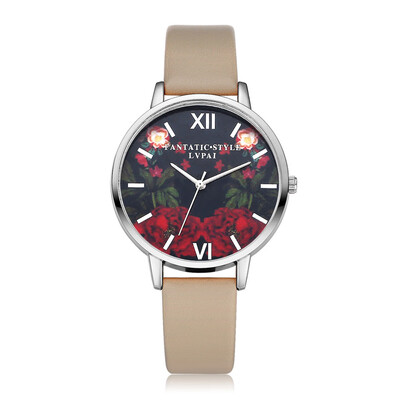 

Fashion Women Watches Retro Vinyl Records Design Leather Watch Analog Alloy Quartz Women Lady clock Casual Dress reloj mujer 233