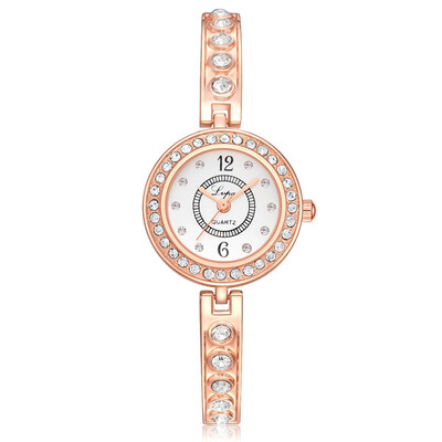 

High Quality Womens Watches Casual Disc Ladies Quartz Movement Wristwatch Alloy Bracelet Strap Dress Gift Clock Reloj Mujer