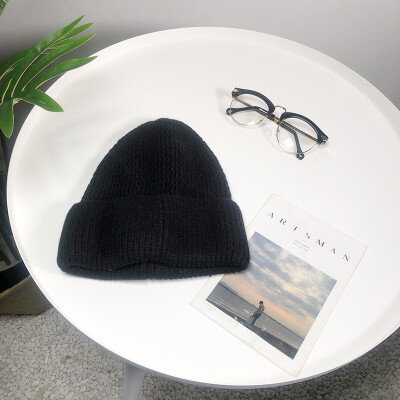 

Fall&Winter Candy Colored Curly Knitted Wool Cap for Men&Women
