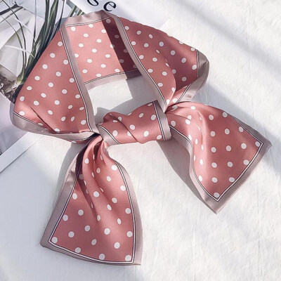 

New Silk Scarf Head Scarf MsProfessional Variety Decorative Print Scarf For Daily Decoration Business Party 1009Cm