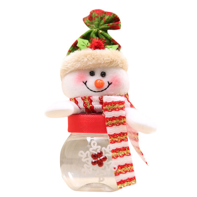 

〖Follure〗Santa Claus Snowman Elk Christmas Candy Packaging Christmas Candy Jar Decoration