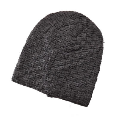 

Hip Hop Casual Mens Snow Winter Warm Solid Color Skiing Outdoor Beanie Hat