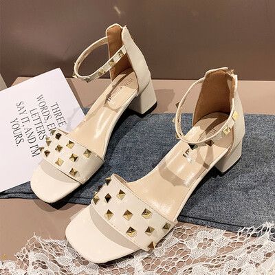 

Summer womens shoes high heels sandals fairy wind super hot ins shoes