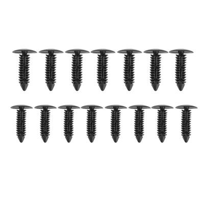 

15pcs Universal Car Auto Door Trim Panel Clips Nylon Plastic Retainer Rivet