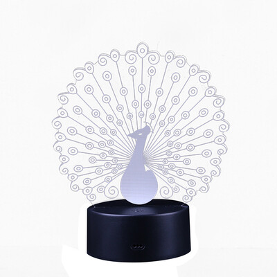

〖Follure〗LED 3D illuminated illusion Light Desk USB Lamp Night Light 7 Color Change Gifts
