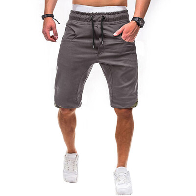 

Gobestart Mens Sport Camouflage Bandage Casual Loose Sweatpants Drawstring Shorts Pant