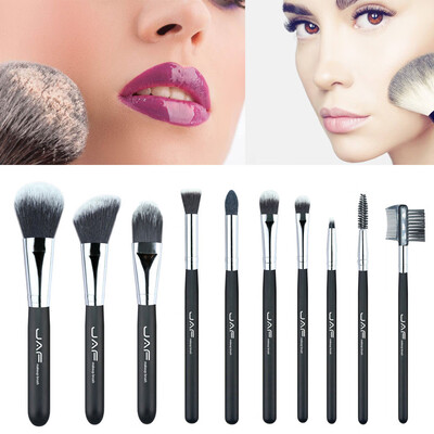 

〖Follure〗JAF 10 Pcs Makeup Brush Set Professional Face Cosmetics Blending Brush Tool