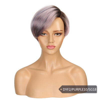 

Noble Cute Short Bob Hairstyles Part Lace Human Hair Wigs For Women Bob Wig With Bang Remy Human Hair Wig Ombre Pixie Cut Wig