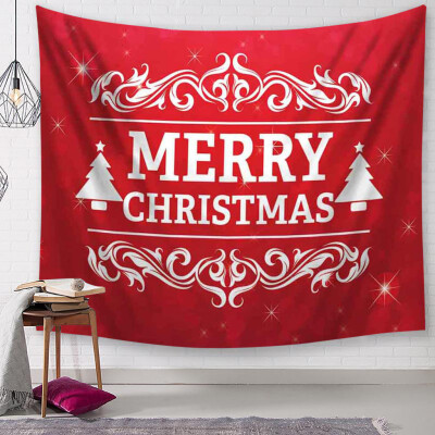 

Toponeto Christmas Tapestry Santa Print Wall Hanging Tapestry Art Home Decor