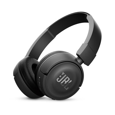 

JBL T450BT Wireless Bluetooth Headphones Flat-foldable On-Ear Headset with Mic Noise Canceling Call & Music Controls On Ear Cup